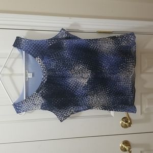 3/$12 Liz Claiborne sleeveless blouse sz 1X